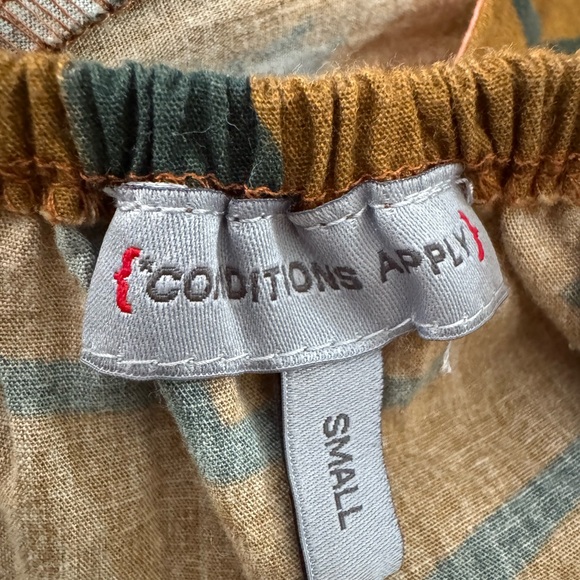 New ANTHROPOLOGIE CONDITIONS APPLY OPEN BACK FLORAL MAXI DRESS IN BROWN S M - Picture 10 of 10